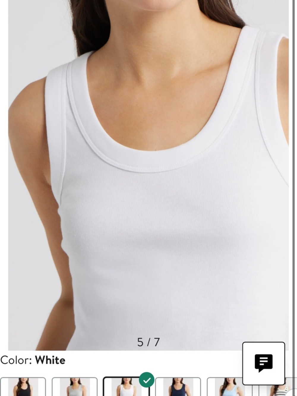 Caslon Nordstrom Light Pink Tank Top XS